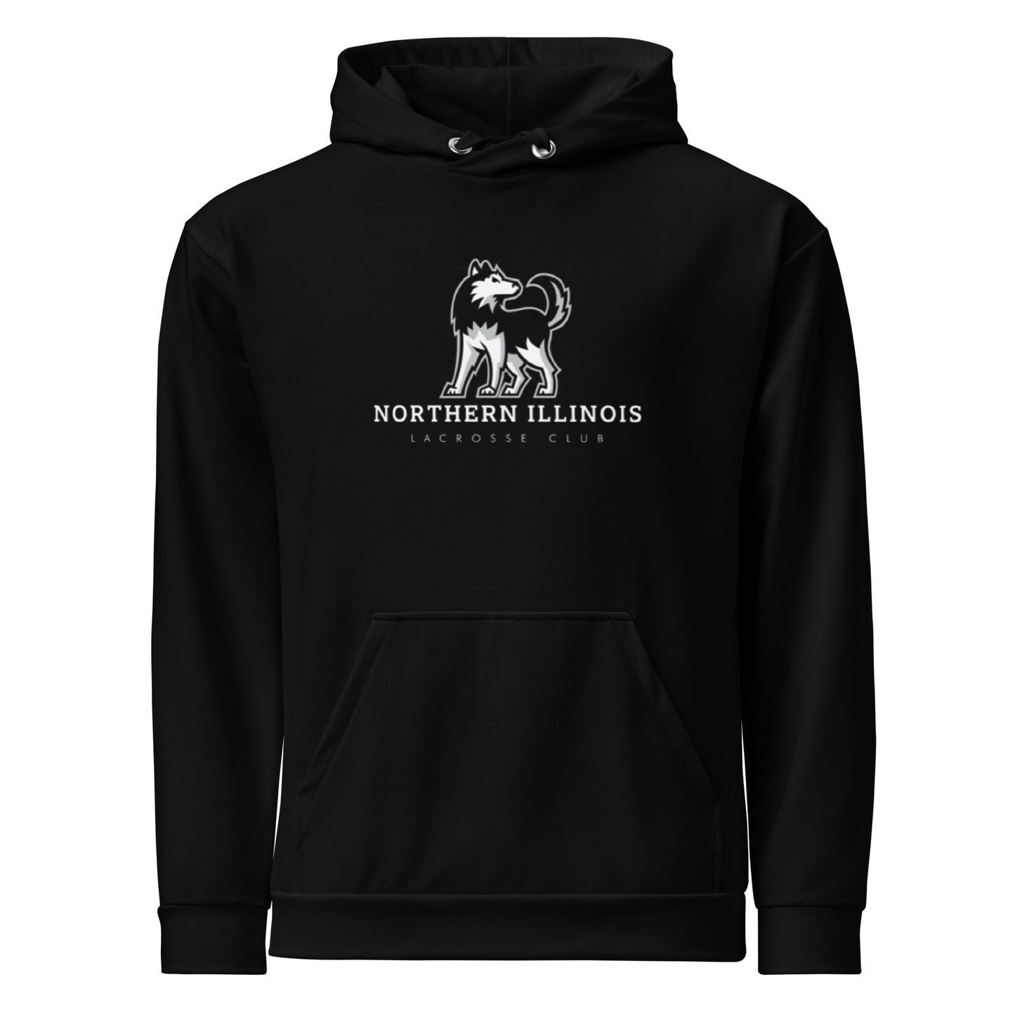 Adult NIU Lacrosse Premium Performance Hoodie