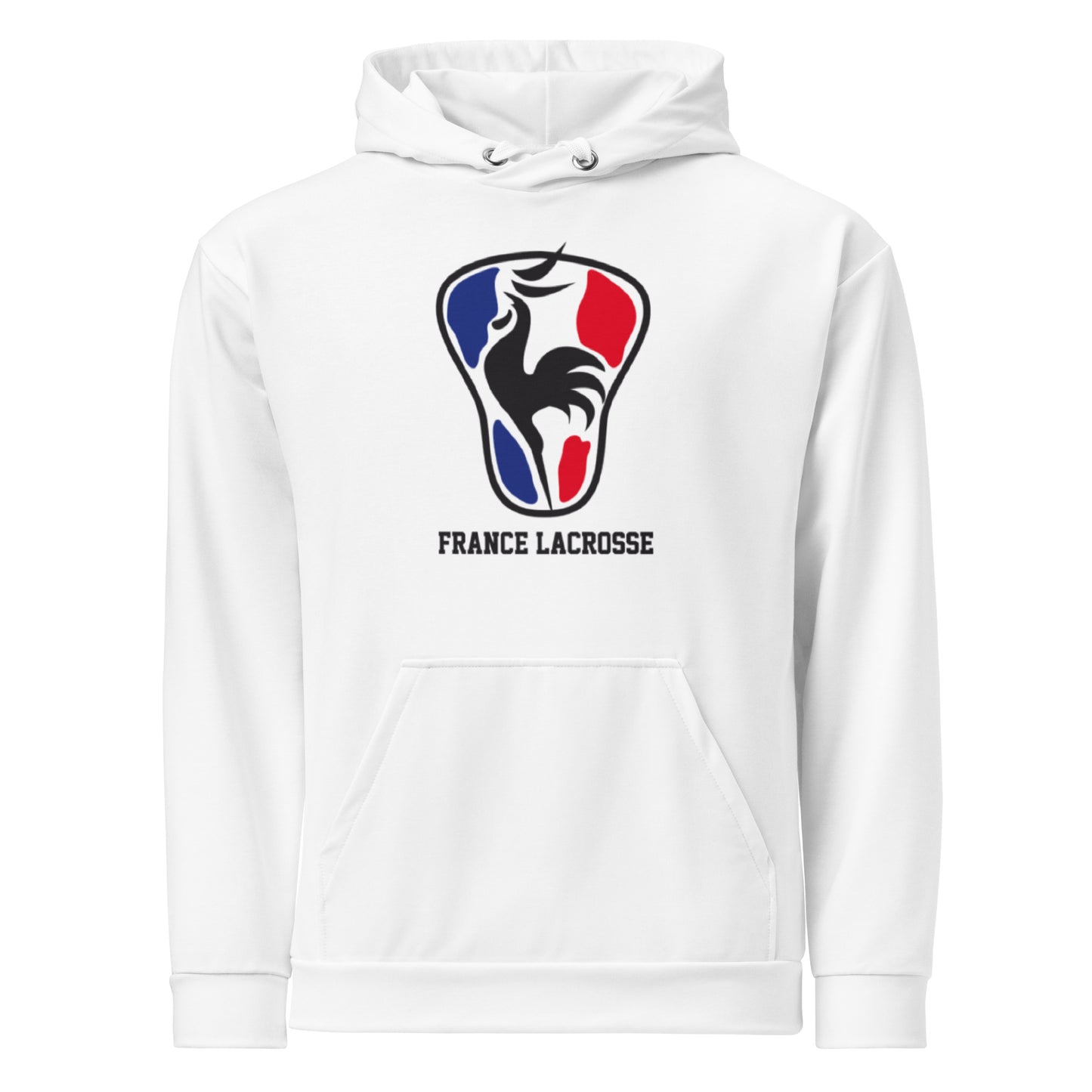 Adult France Lacrosse Premium Performance Hoodie