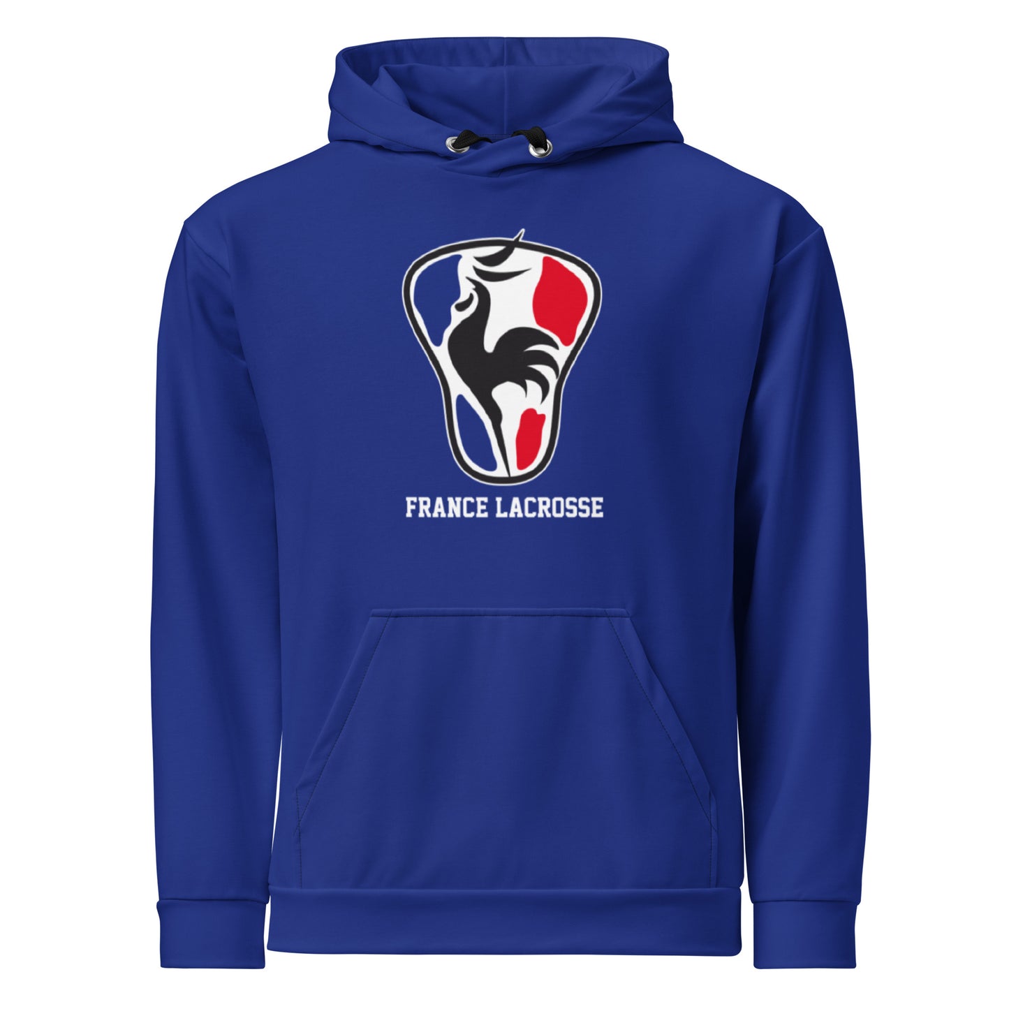 Adult France Lacrosse Premium Performance Hoodie