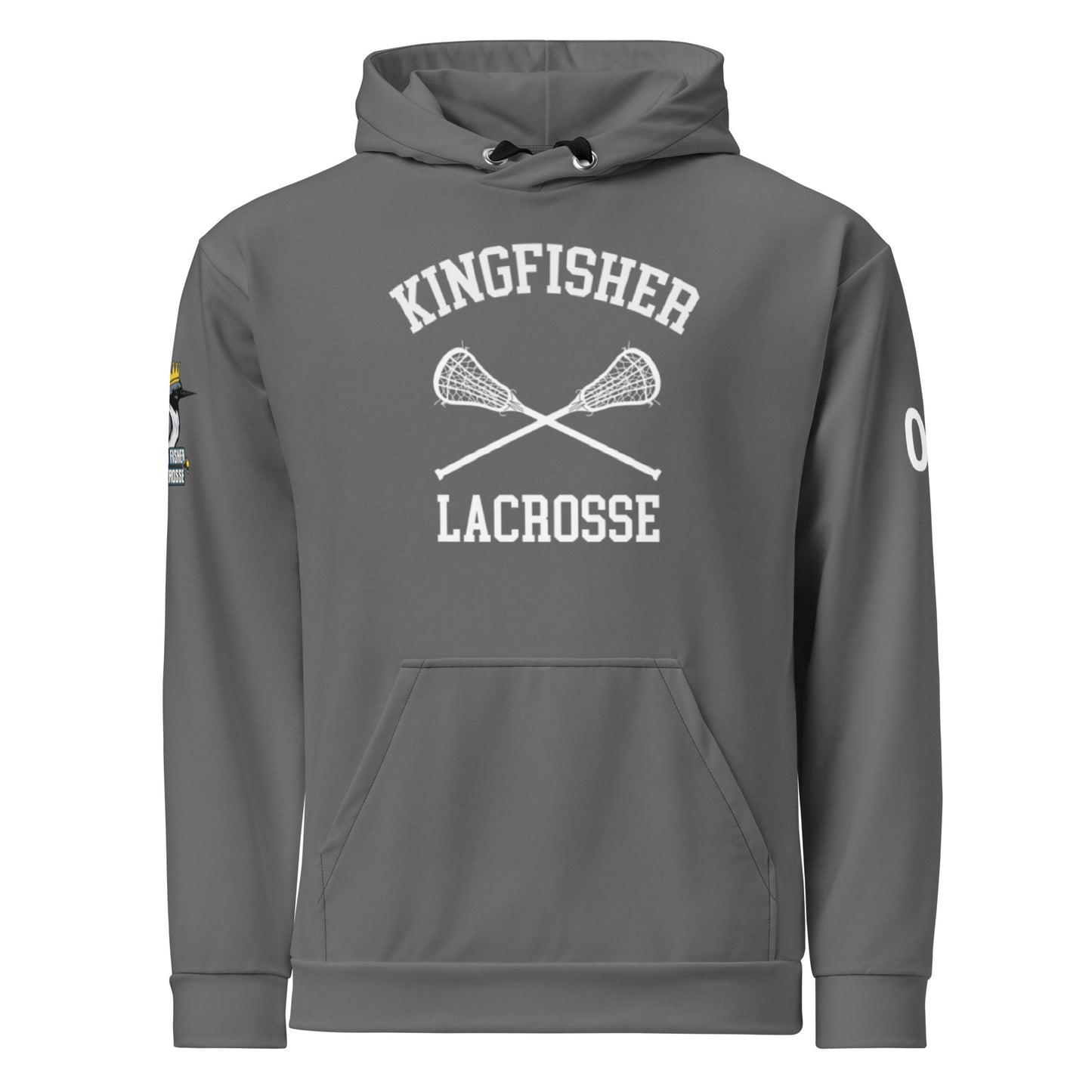 Adult Kingfisher Lacrosse Premium Performance Hoodie