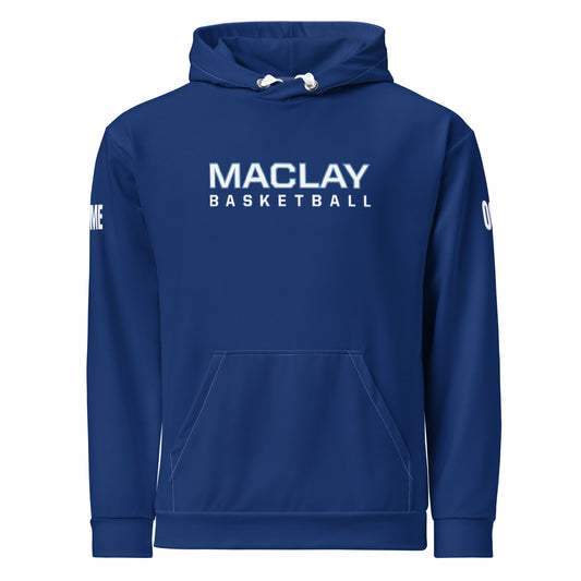 Personalizable - Adult Maclay Basketball Premium Performance Hoodie