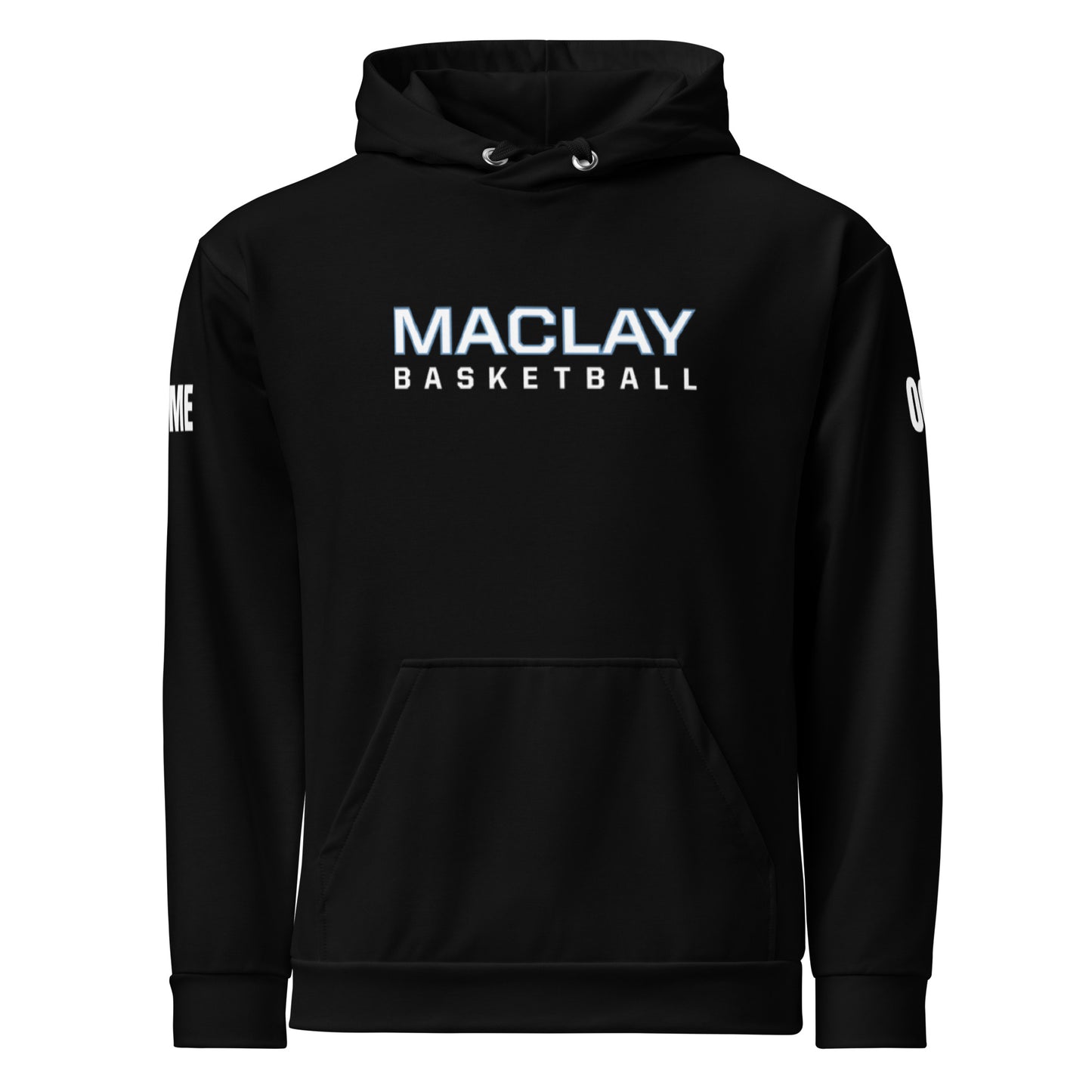 Personalizable - Adult Maclay Basketball Premium Performance Hoodie