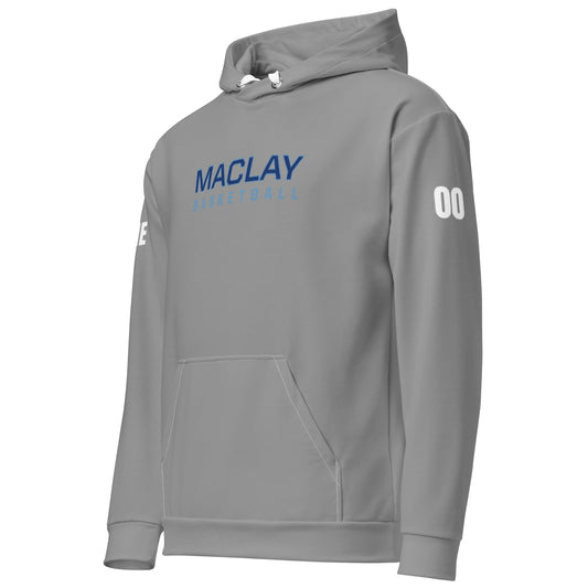 Personalizable - Adult Maclay Basketball Premium Performance Hoodie