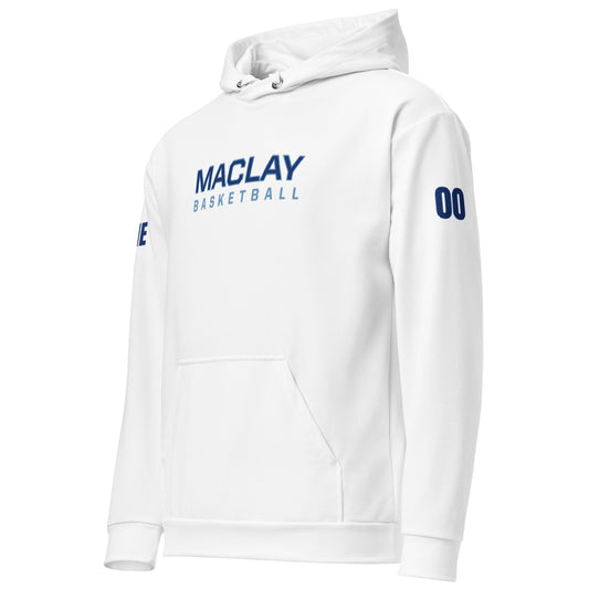 Personalizable - Adult Maclay Basketball Premium Performance Hoodie