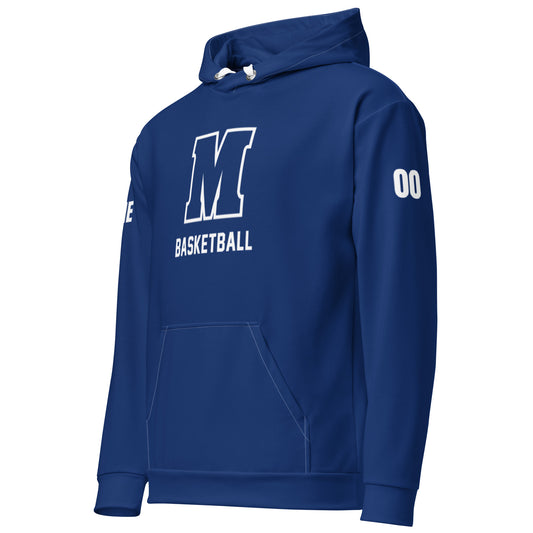 Personalizable - Adult Maclay Basketball Premium Performance Hoodie