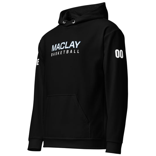 Personalizable - Adult Maclay Basketball Premium Performance Hoodie