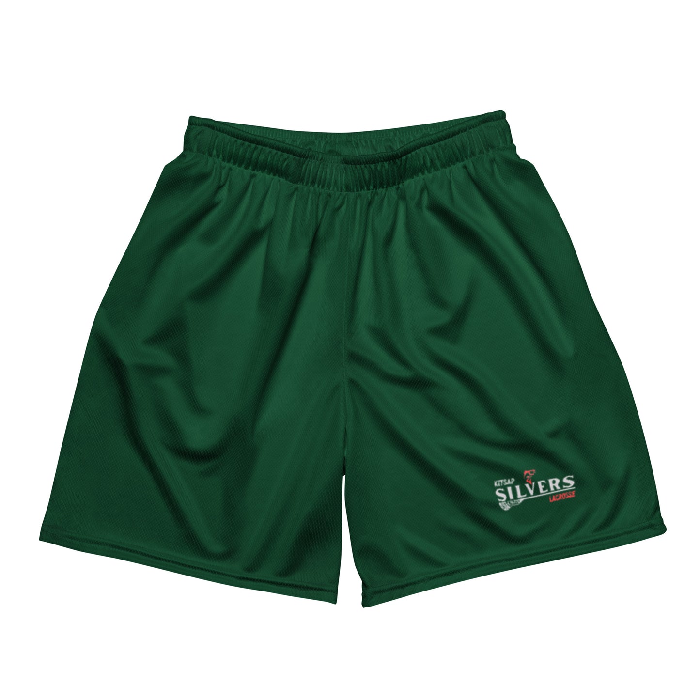 Adult Kitsap Silver Performance Mesh Shorts