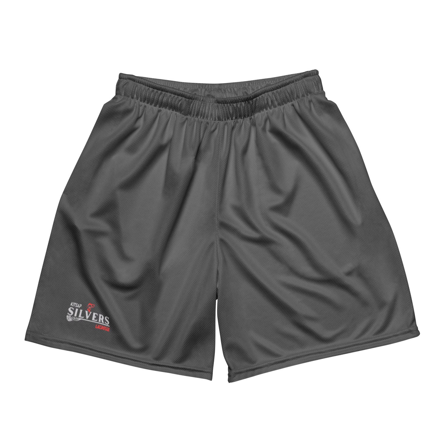 Adult Kitsap Silver Performance Mesh Shorts