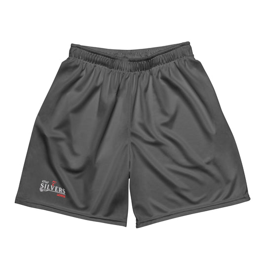 Adult Kitsap Silver Performance Mesh Shorts