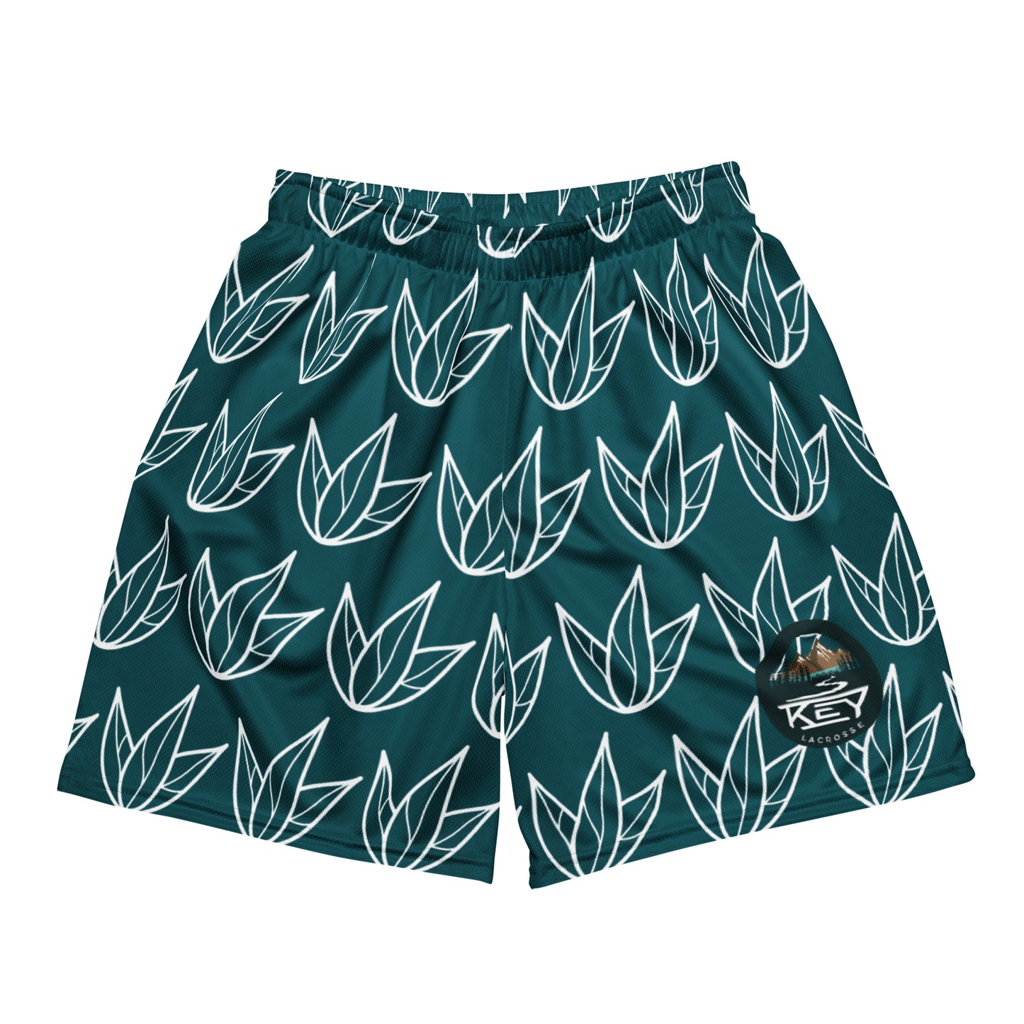 Adult Key Lacrosse Mesh Pocketed Shorts