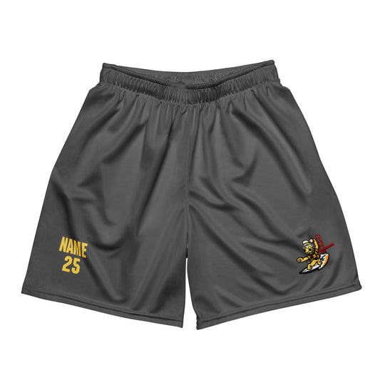 Personalizable - Adult YouthGold Performance Mesh Shorts