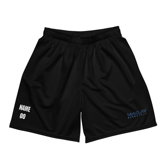 Personalizable - Adult Maclay Basketball  Performance Mesh Shorts
