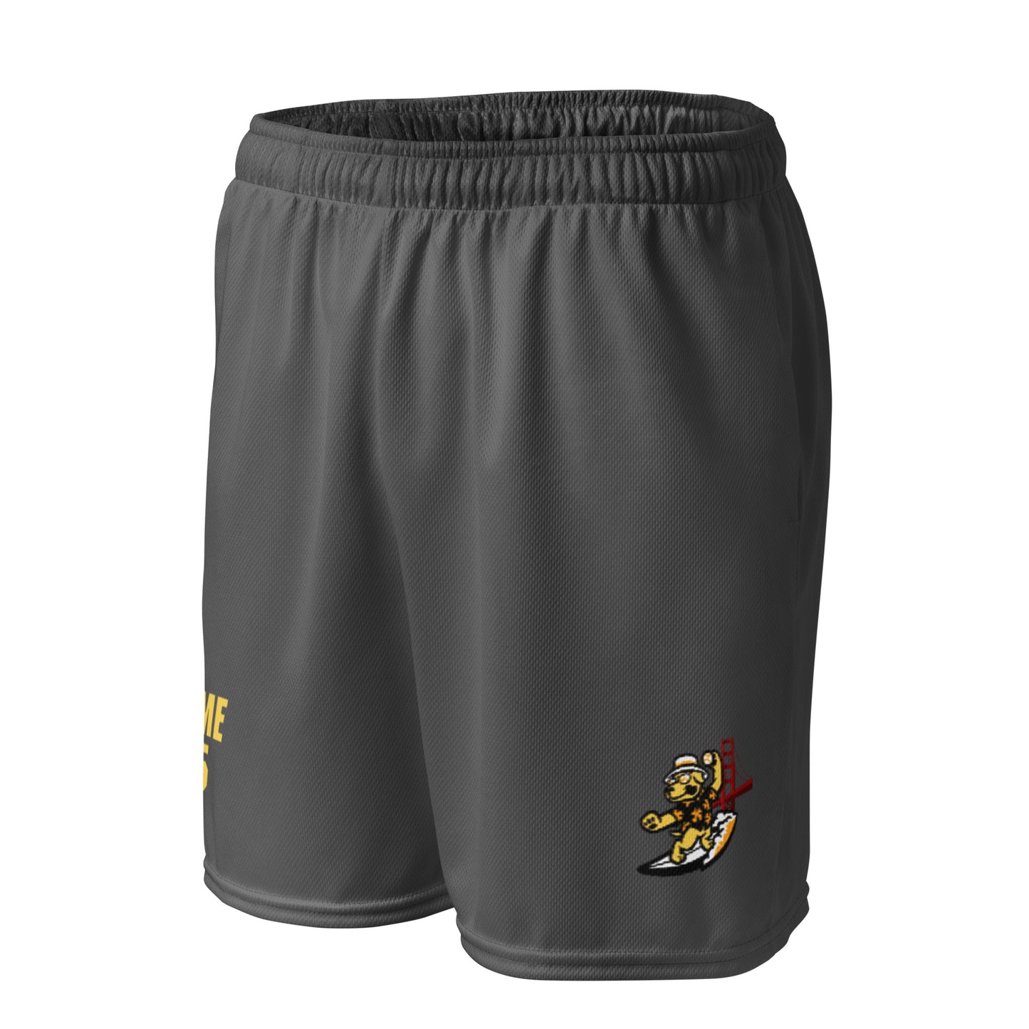Personalizable - Adult YouthGold Performance Mesh Shorts