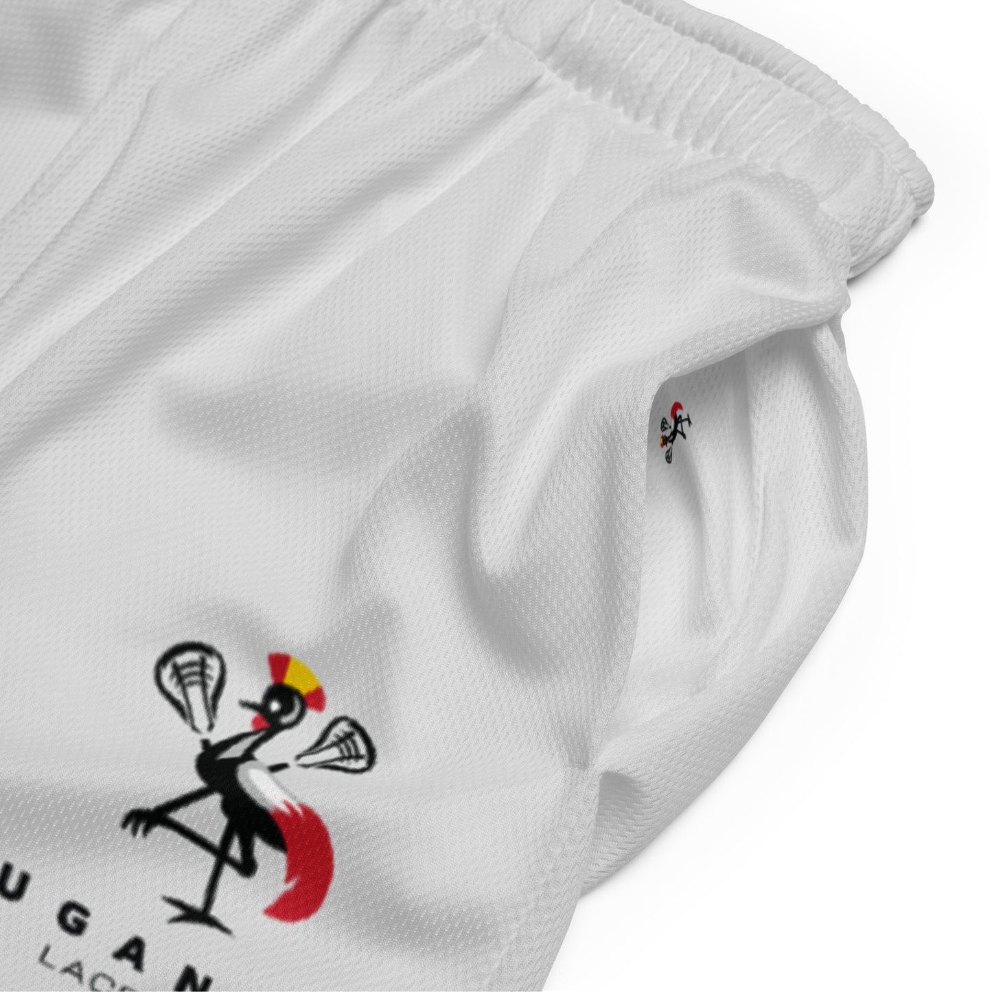 Adult Uganda Lacrosse Pocketed Mesh Shorts