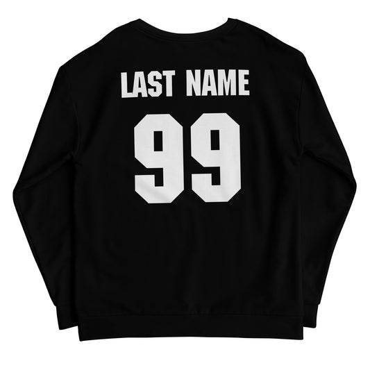 Adult NHS Football Performance Crewneck Sweatshirt - Personalized
