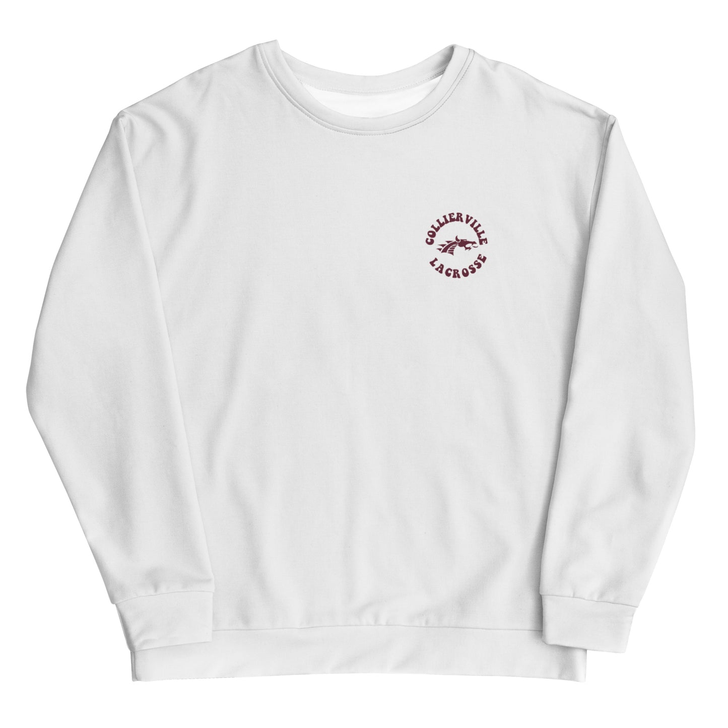 Adult Collierville Lacrosse Performance Crewneck Sweatshirt | Era