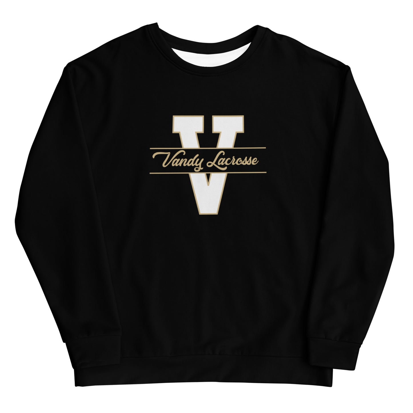 Adult Commodores Lacrosse Club Performance Crewneck Sweatshirt