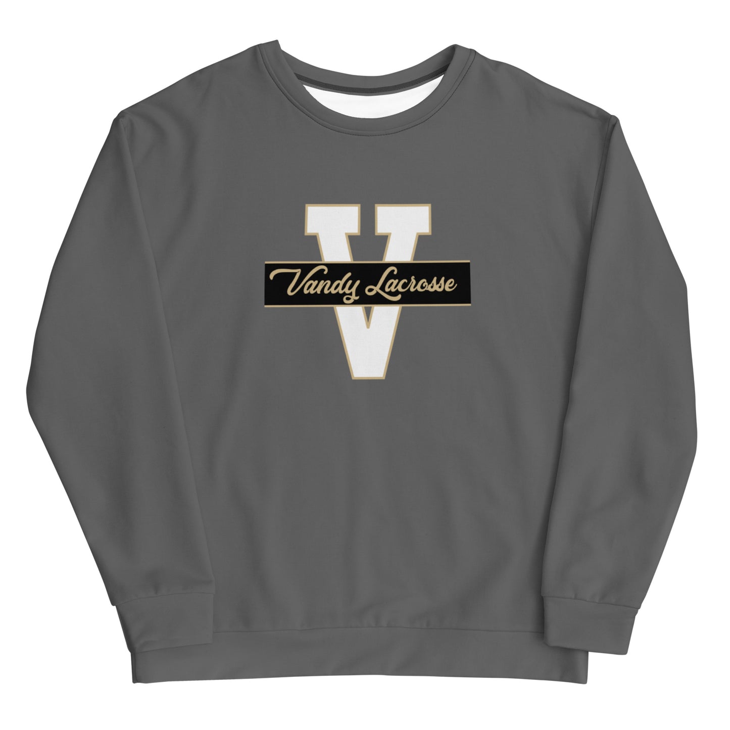 Adult Commodores Lacrosse Club Performance Crewneck Sweatshirt