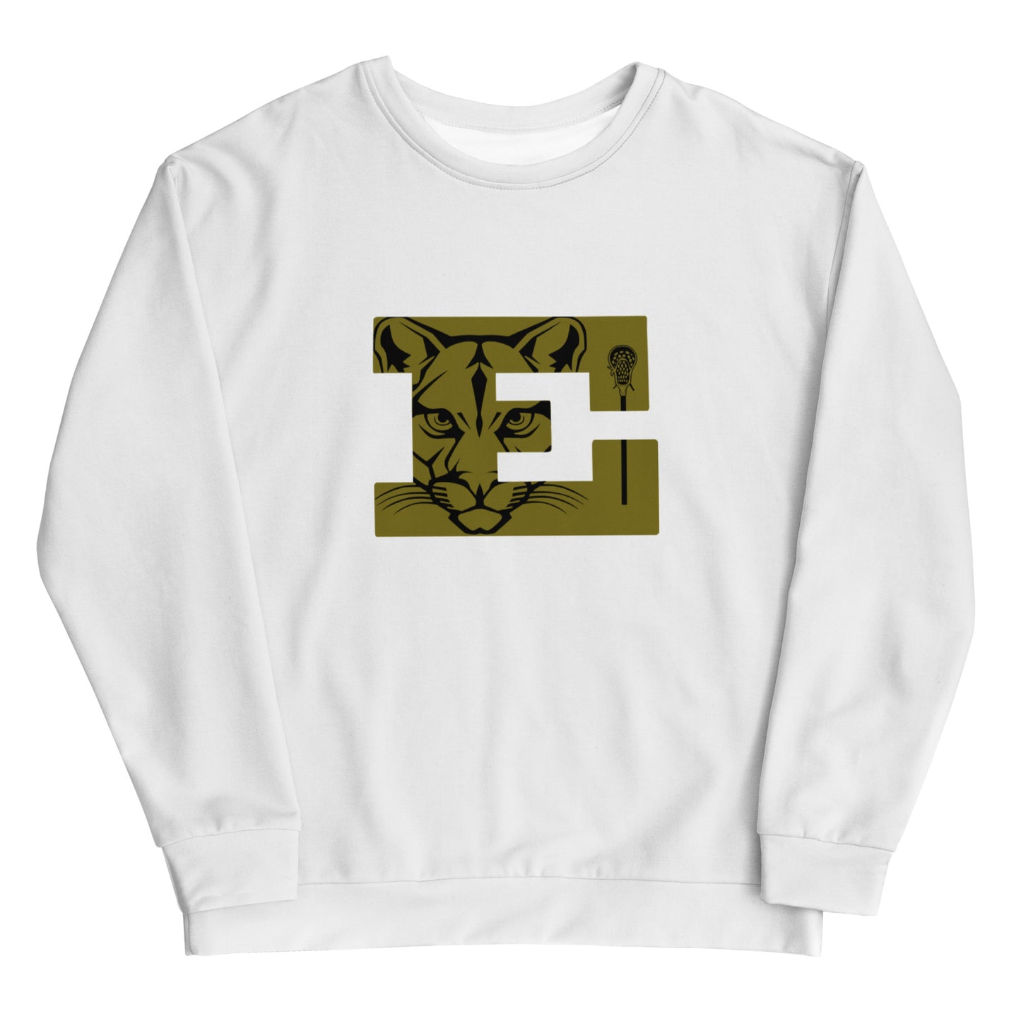 Adult Evergreen High School Lacrosse Performance Crewneck Sweatshirt