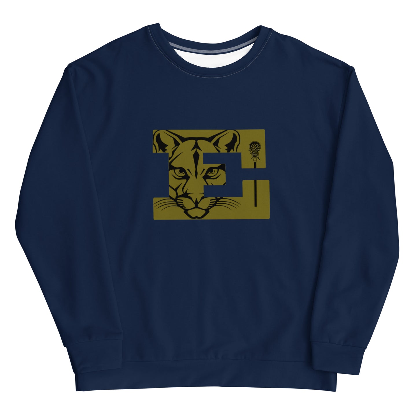 Adult Evergreen High School Lacrosse Performance Crewneck Sweatshirt