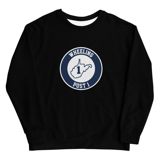 Adult Wheeling Post 1 Performance Crewneck Sweatshirt