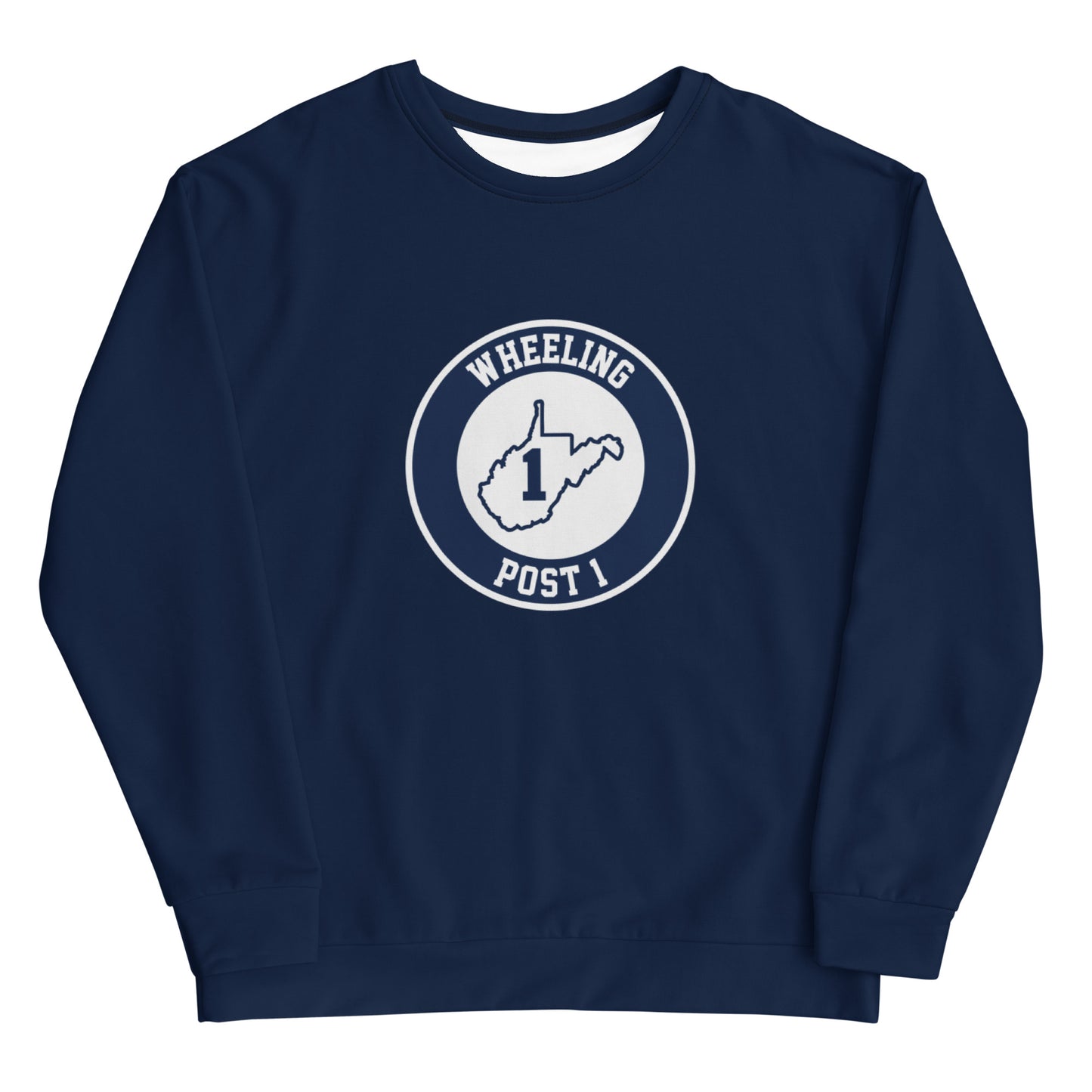 Adult Wheeling Post 1 Performance Crewneck Sweatshirt