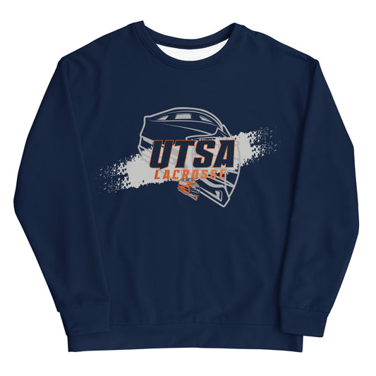 Adult UTSA Men's Club Lacrosse Performance Crewneck Sweatshirt