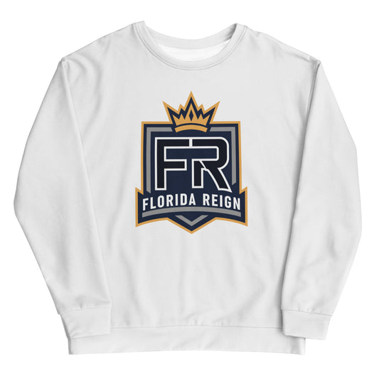 Adult Florida Reign Lacrosse Performance Crewneck Sweatshirt