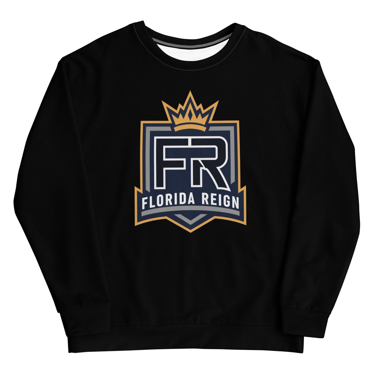 Adult Florida Reign Lacrosse Performance Crewneck Sweatshirt