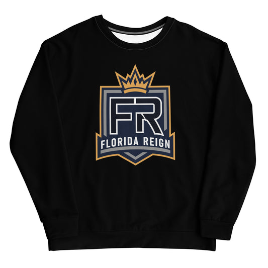 Adult Florida Reign Lacrosse Performance Crewneck Sweatshirt