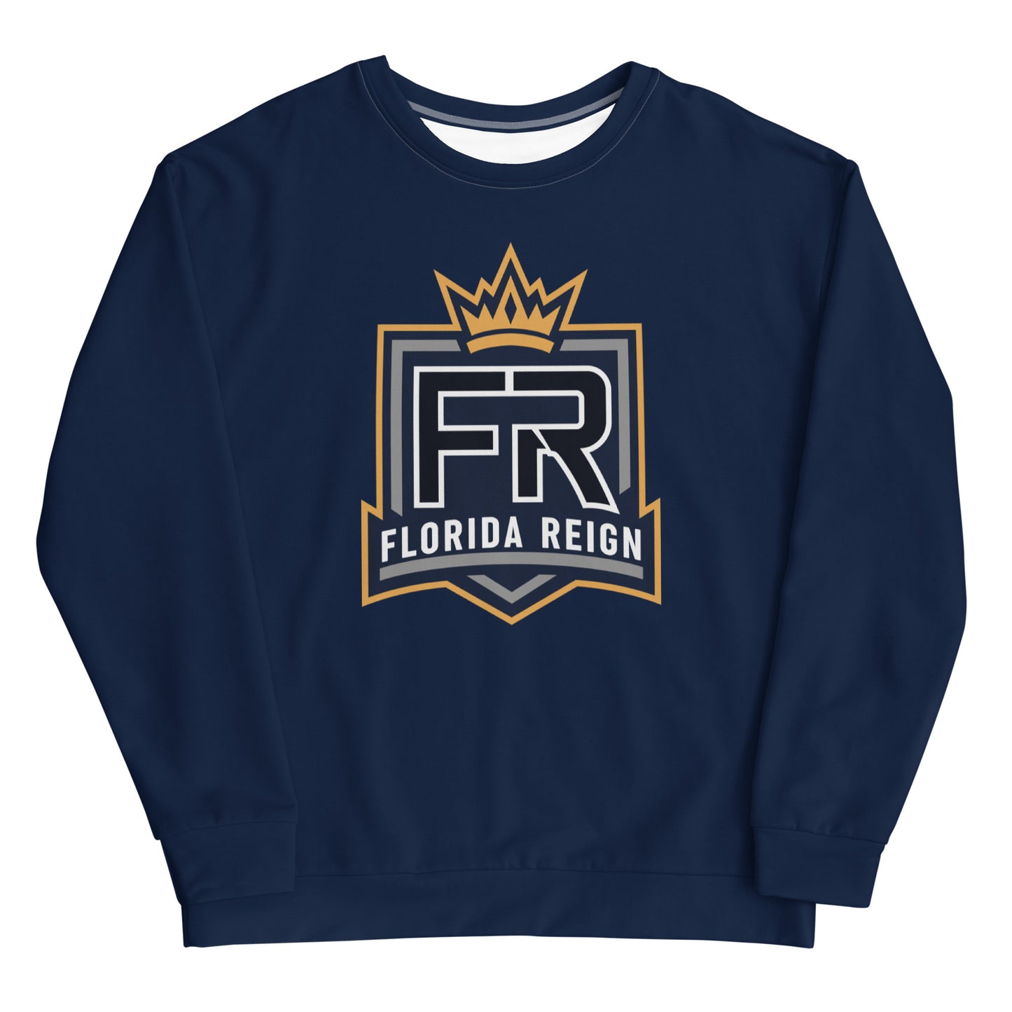 Adult Florida Reign Lacrosse Performance Crewneck Sweatshirt