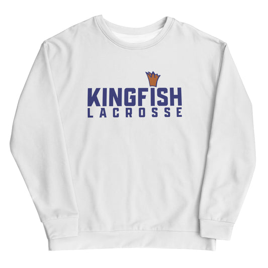 Adult Kingfish Lacrosse Performance Crewneck Sweatshirt