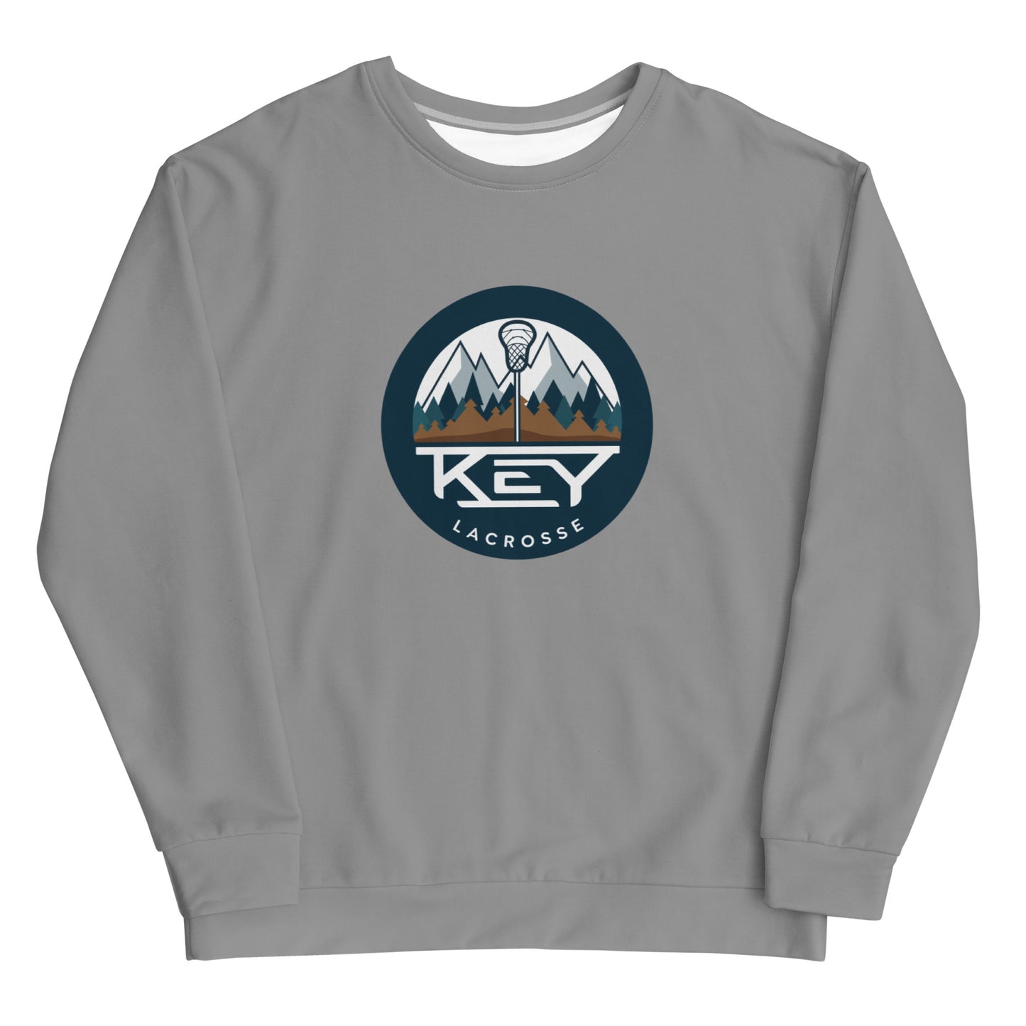 Adult Key Lacrosse Performance Crewneck Sweatshirt