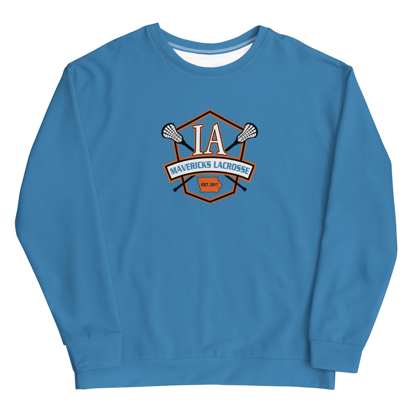 Adult Iowa Mavericks Performance Crewneck Sweatshirt