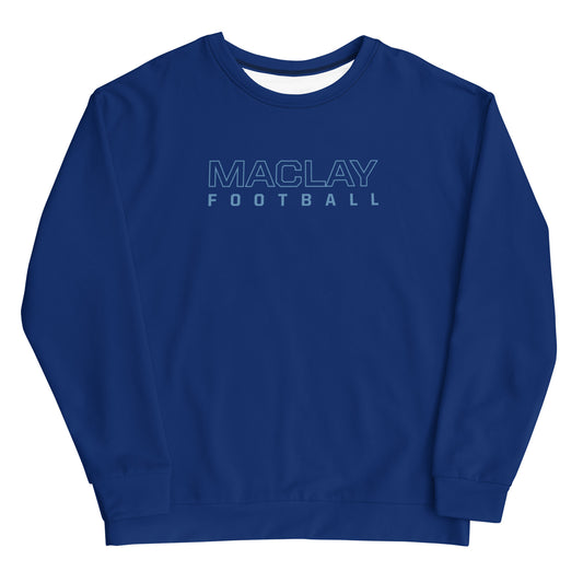 Adult Maclay Football Performance Crewneck Sweatshirt