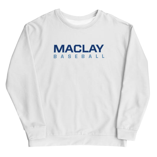Adult Maclay Baseball Performance Crewneck Sweatshirt
