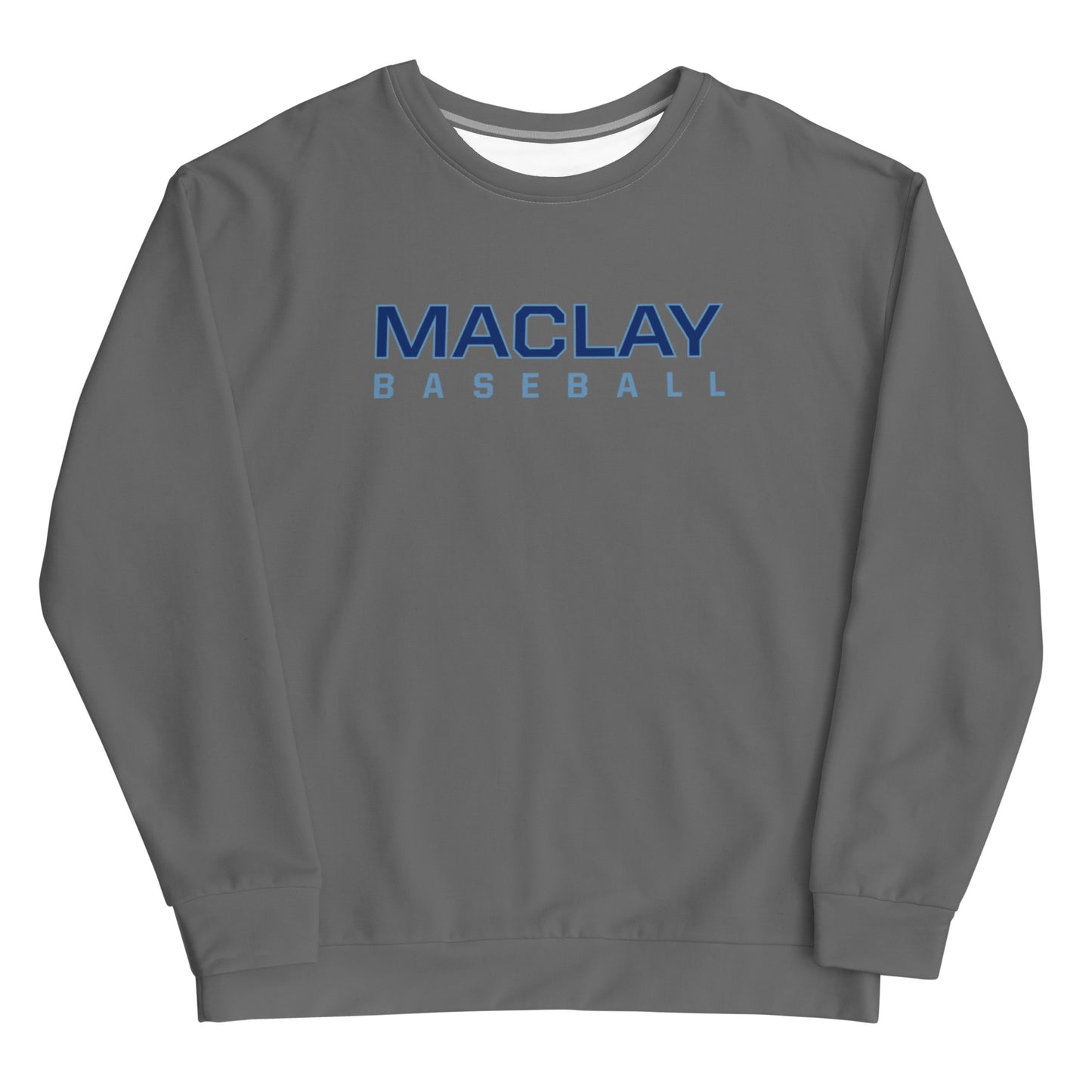 Adult Maclay Baseball Performance Crewneck Sweatshirt