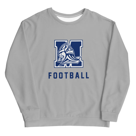 Adult Maclay Football Performance Crewneck Sweatshirt