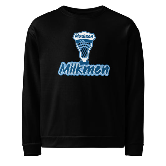 Adult Madison Milkmen Performance Crewneck Sweatshirt
