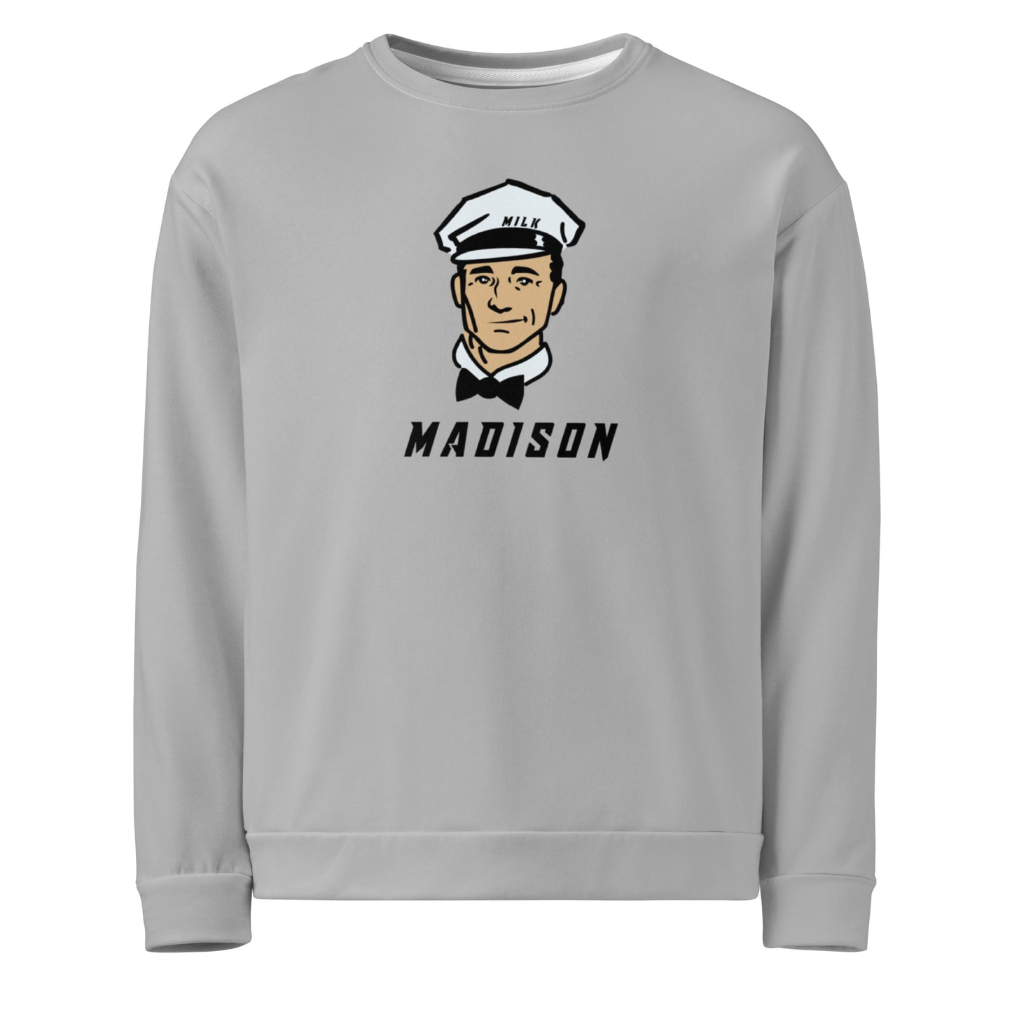Adult Madison Milkmen Performance Crewneck Sweatshirt