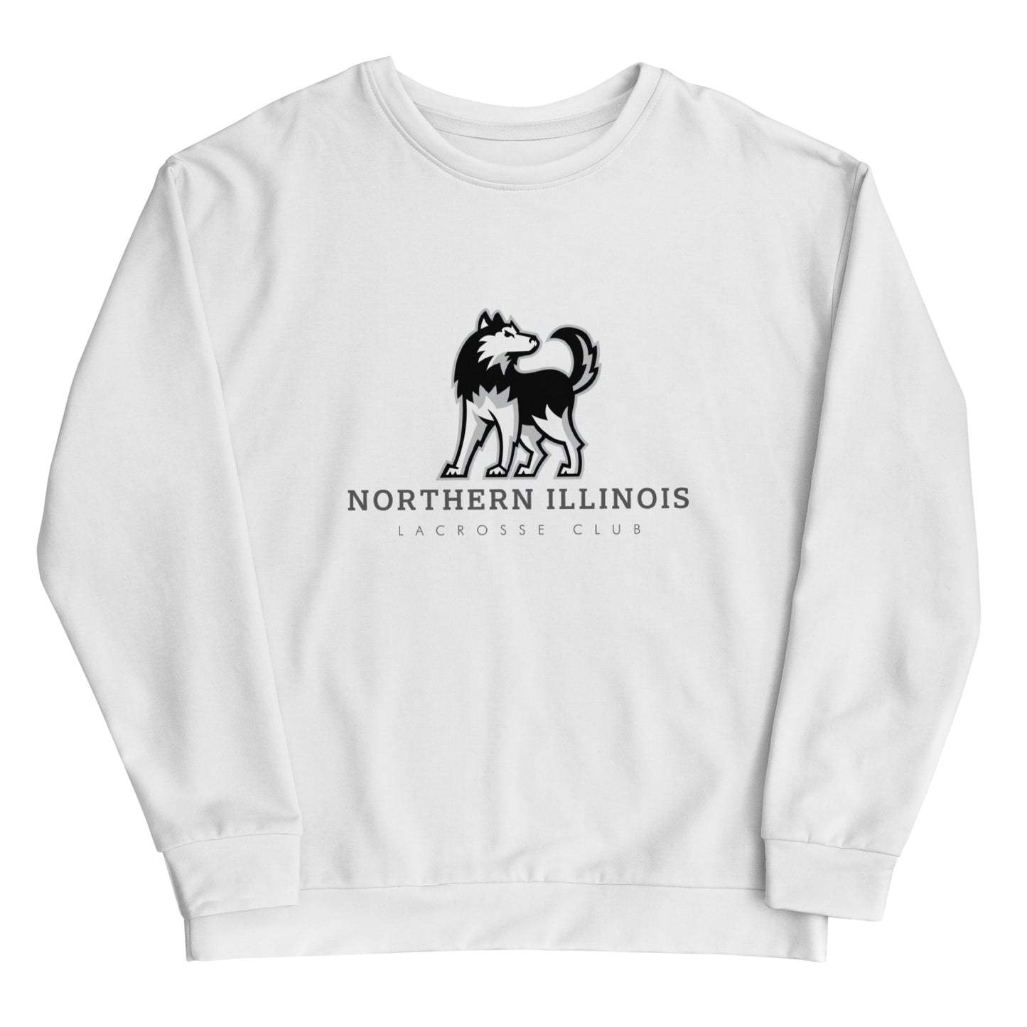 Adult NIU Lacrosse Performance Crewneck Sweatshirt