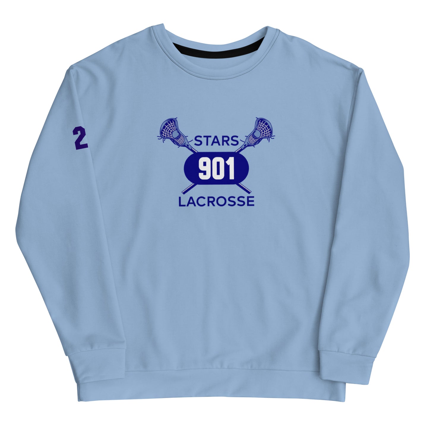 Personalizable - Adult Stars Performance Crewneck Sweatshirt