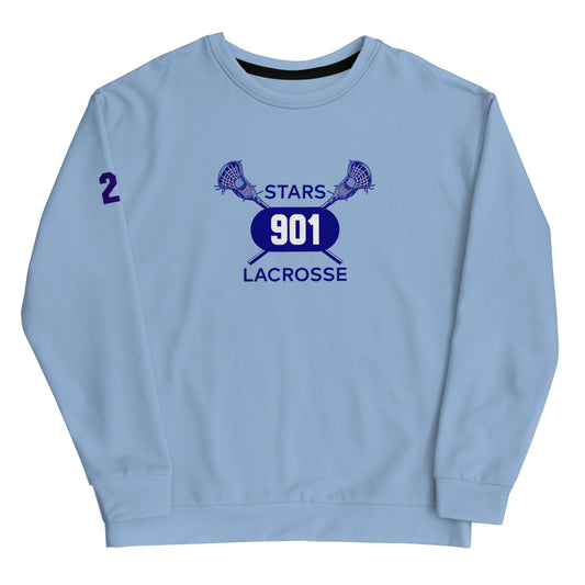 Personalizable - Adult Stars Performance Crewneck Sweatshirt