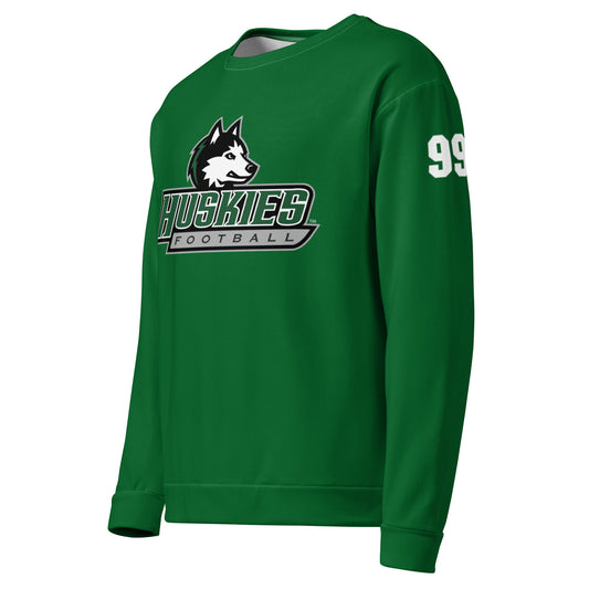 Adult NHS Football Performance Crewneck Sweatshirt - Personalizable