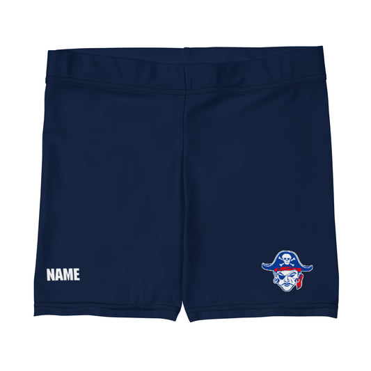 Women's Fairport Football and Cheer Spandex Shorts - Personalized