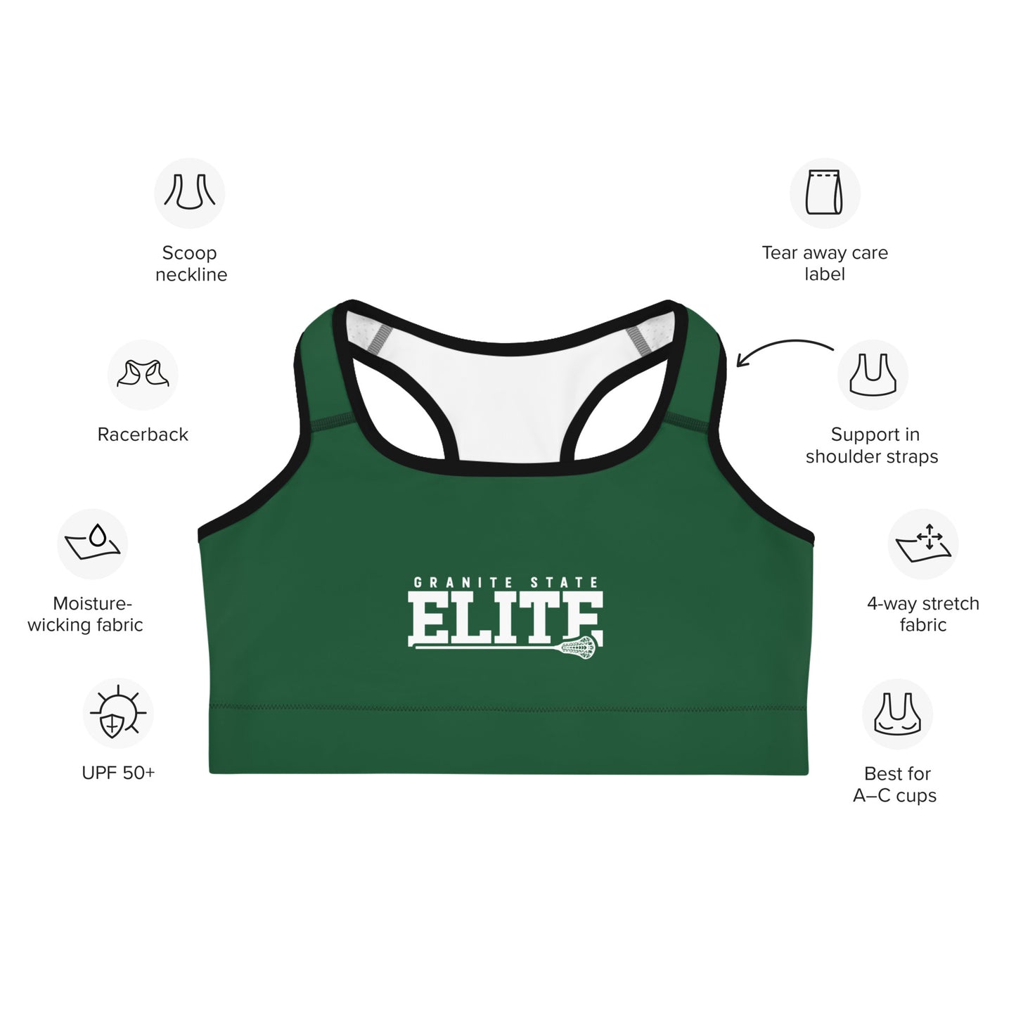 Women's GSE Lacrosse Sports Bra