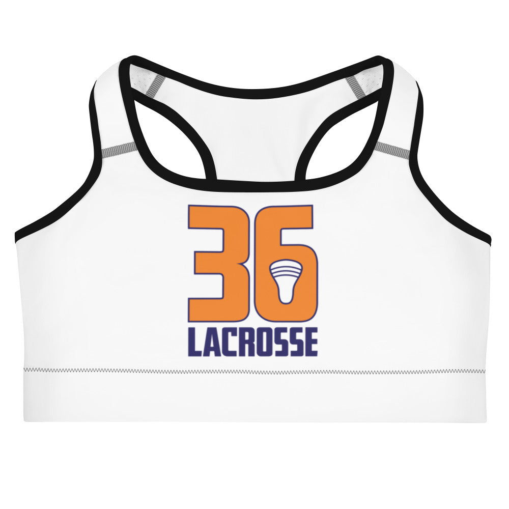 Women's Team36 Lacrosse Sports Bra