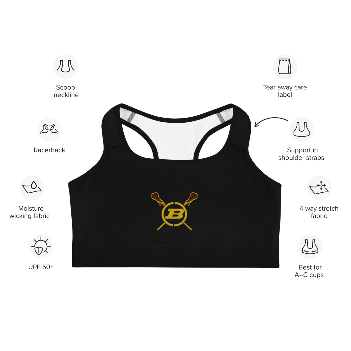 Women's BJR Athletics Sports Bra