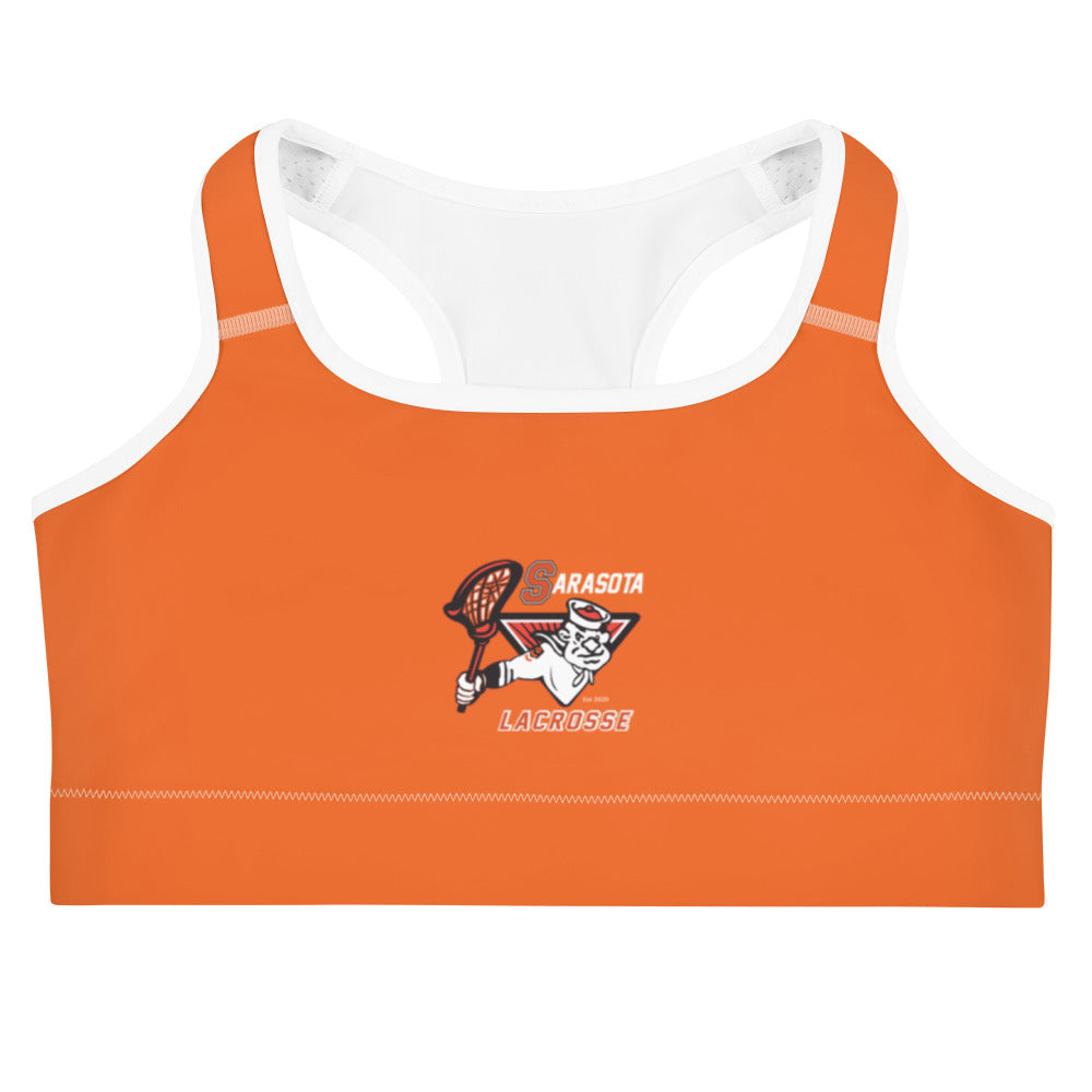Women's Sailors Lax Sports Bra