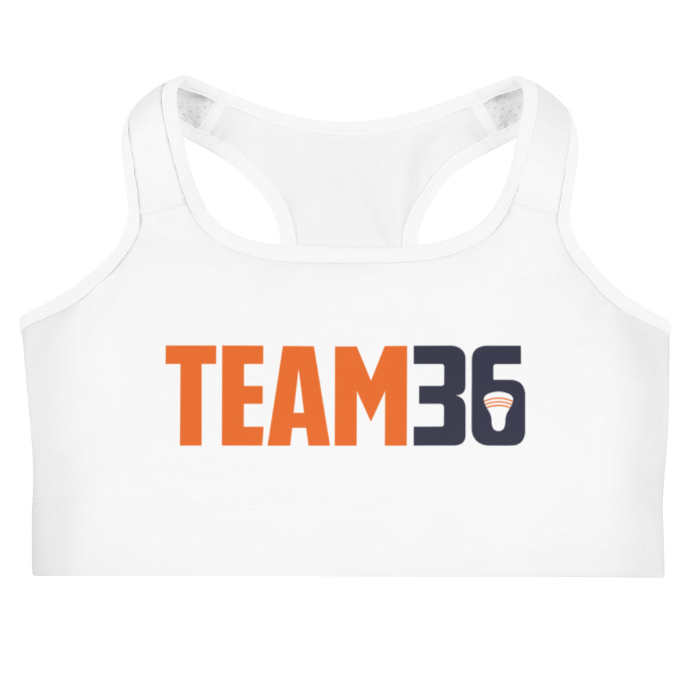 Women's Team36 Lacrosse Sports Bra